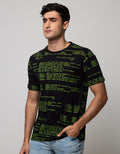 T Zone Short Sleeve T-Shirt Print Graphic Theme Comp Fullprint