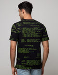 T Zone Short Sleeve T-Shirt Print Graphic Theme Comp Fullprint
