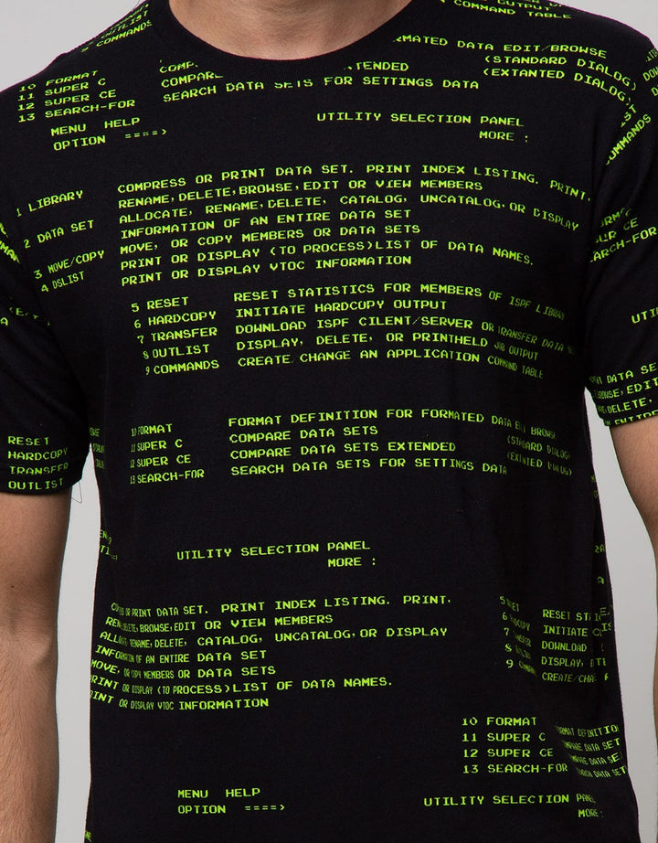 T Zone Short Sleeve T-Shirt Print Graphic Theme Comp Fullprint