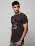 T Zone Short Sleeve T-Shirt Photoprint Astronout Coll Apollo