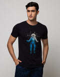 T Zone Short Sleeve T-Shirt Photoprint Astronout Coll
