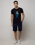 T Zone Short Sleeve T-Shirt Photoprint Astronout Coll