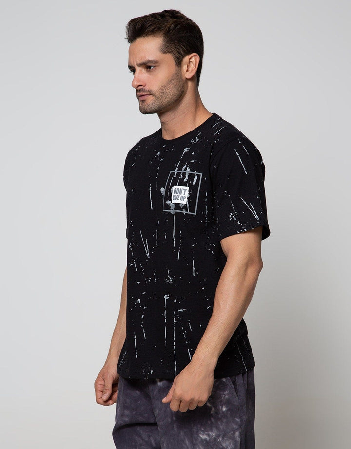T Zone Short Sleeve T-Shirt Print Aop Thema Abstract