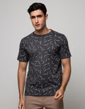 T Zone Short Sleeve T-Shirt Print Statement Typography