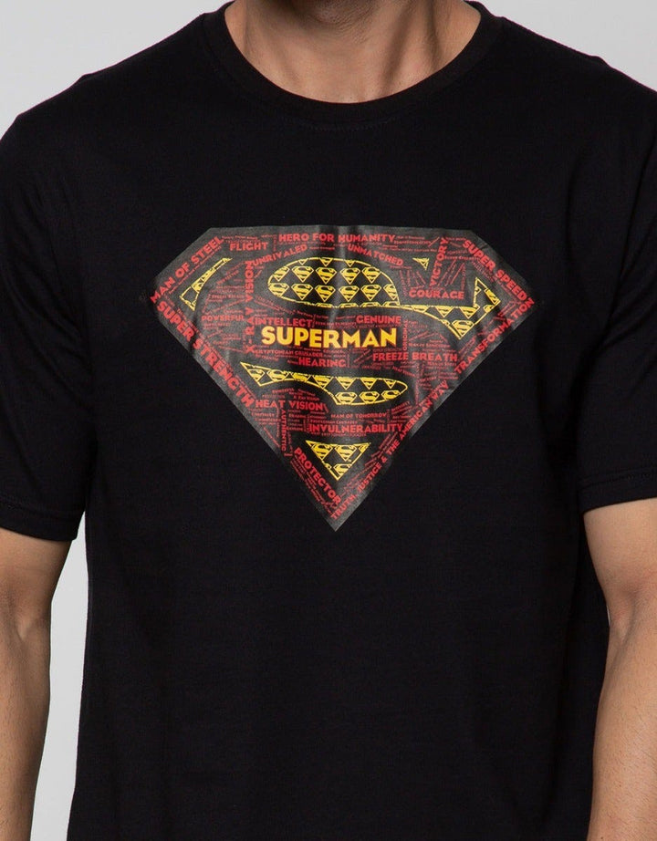 T Zone Short Sleeve T-Shirt Superman Core