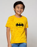 Character Short Sleeve T-Shirt Batman Marble Logo Classic Foil