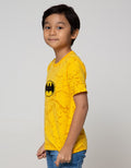 Character Short Sleeve T-Shirt Batman Marble Logo Classic Foil