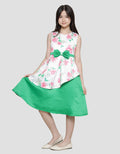 Donita Flower Print Dress for Girls