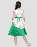 Donita Flower Print Dress for Girls