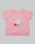 Pipiniko Short Sleeve T-Shirt Short Sleeve Swan