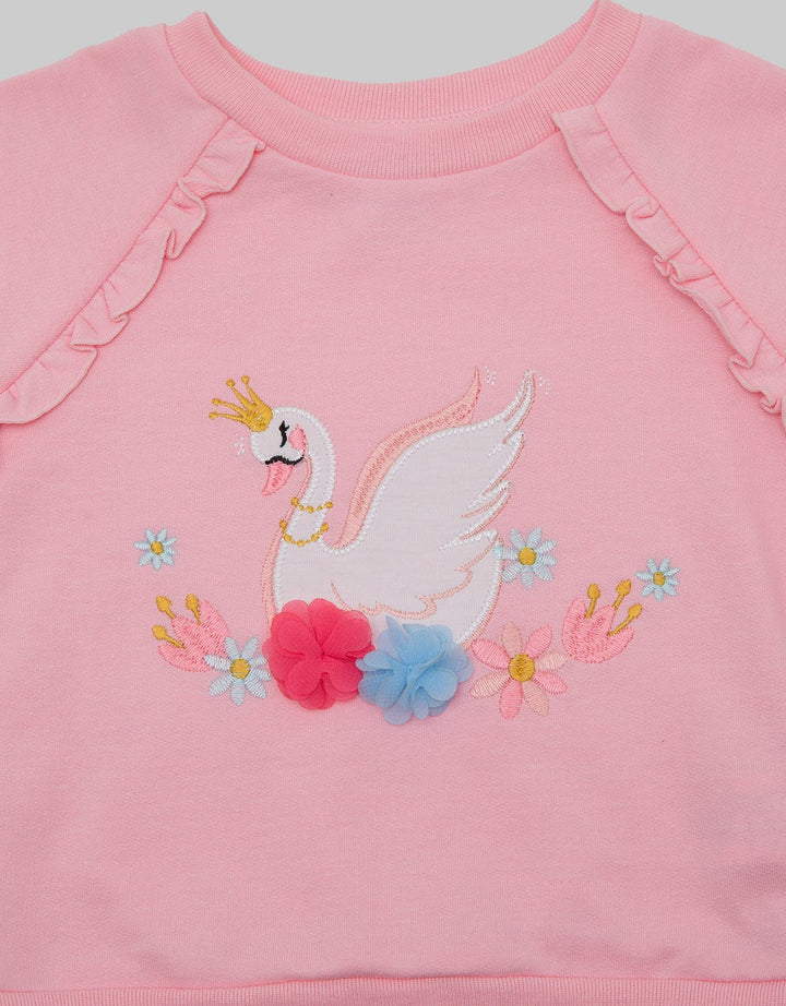 Pipiniko Short Sleeve T-Shirt Short Sleeve Swan