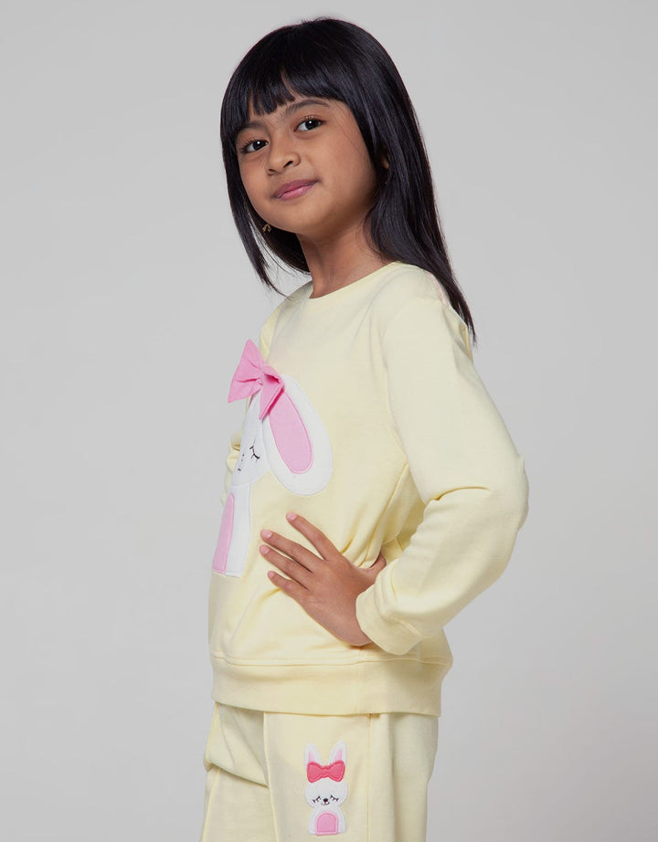 Little M Sweatshirt Aplikasi Bunny