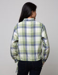 Nevada Long Sleeve Shirt Top Rayon Check