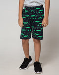Little M Short Pants Knit Multipack 2 Pack Crocodile