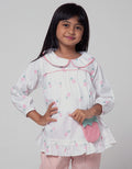 Little M Long Sleeve Shirt Full Print Tas Nanas