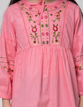 Little M Long Sleeve Shirt Embro Tangan Balon