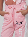 Little M Jogger Knit Panda Karet Bawah