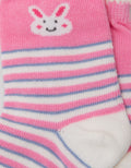 Pipiniko Socks Garis-Garis Bunny Long