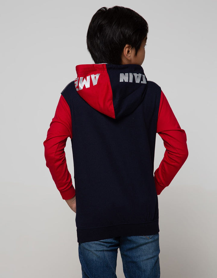 Marvel Sweater Logo Amrik Embosh