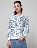 American Jeans Sweatshirt Fullprint Branding