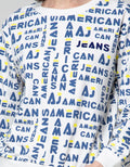 American Jeans Sweatshirt Fullprint Branding