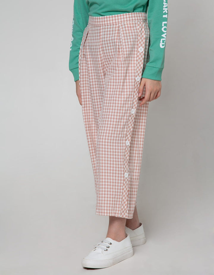 Nevada Small Box Culottes With Side Button 
