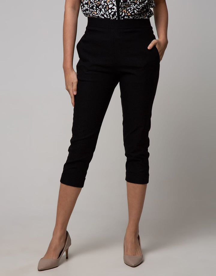 St. Yves Capri Pants 78 Cotton Spandex
