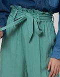 Nevada Cullotes Woven Paperbag Waist Ribbon