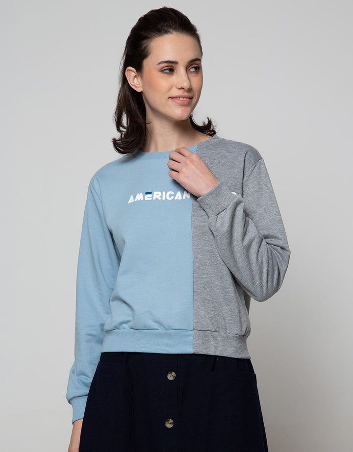 American Jeans Two Tone Sweater Wanita