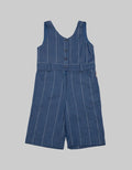 Cool Baby Suit Girl Overall Stripe
