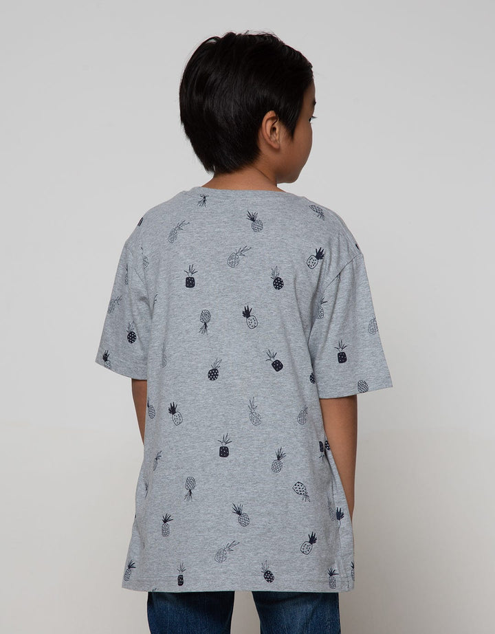 Cool Boy T-Shirt Print Nanas