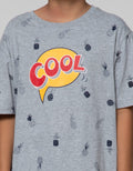Cool Boy T-Shirt Print Nanas