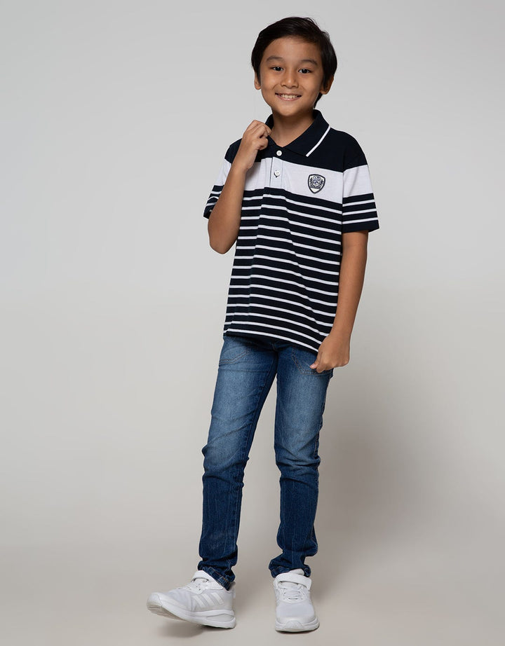 Cool Boy Polo Shirt Stripe