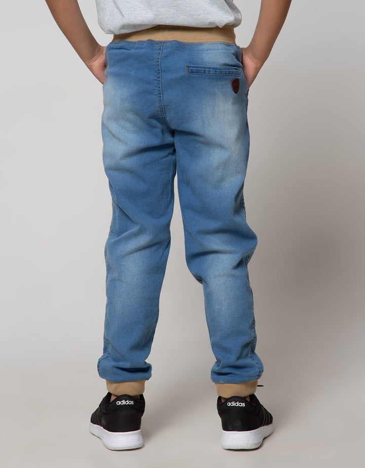 Cool Boy Celana Panjang Denim Rib