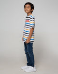 Cool Boy Knitting Stripe Casual
