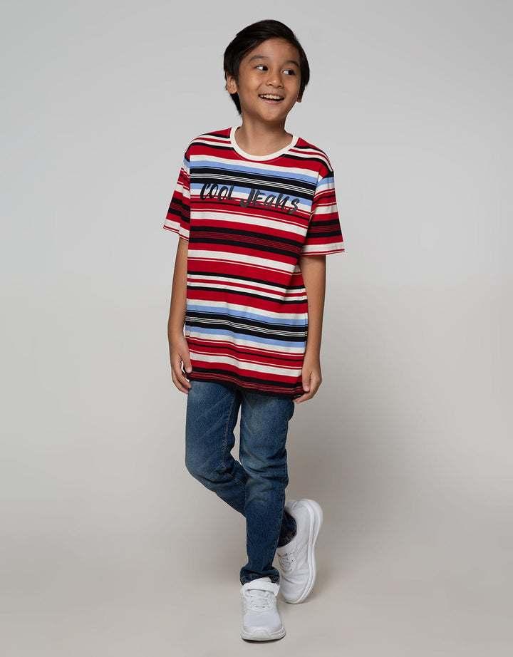 Cool Boy T-Shirt Stripe Cool Jeans