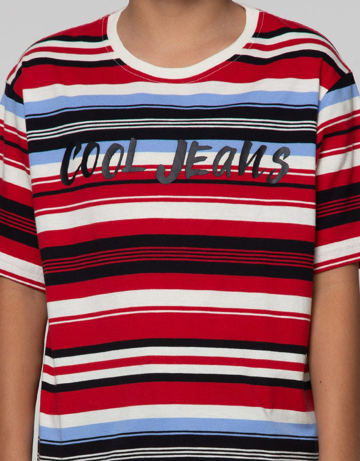Cool Boy T-Shirt Stripe Cool Jeans