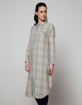 Triset Casual Plaid Motif