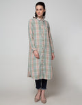 Triset Casual Plaid Motif