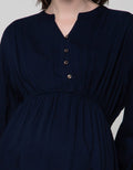 St. Yves Mom Long Sleeve Blouse Rayon 3 Buttons