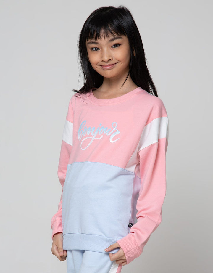 Nevada Sweatshirt Cut N Sewn Print Bonjour