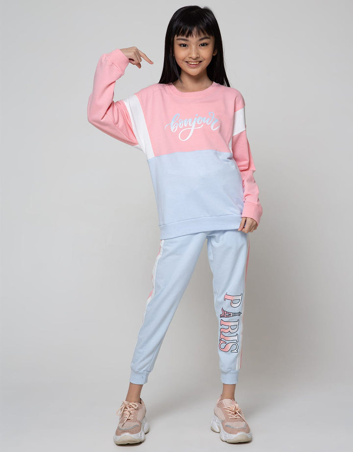 Nevada Sweatshirt Cut N Sewn Print Bonjour