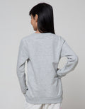 Nevada Sweatshirt Aplikasi Plastik Smiley Be Happy