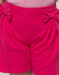 Little M Short Pants Knit Split 2 Ribbon 1