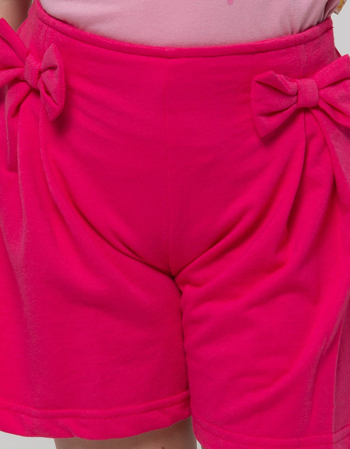 Little M Short Pants Knit Split 2 Ribbon 1