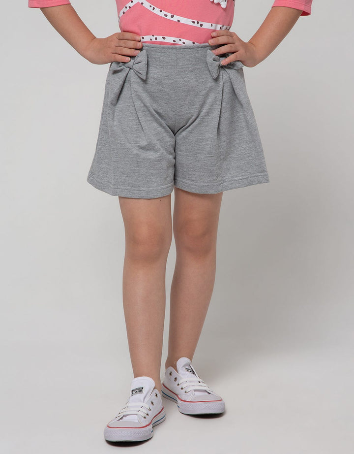 Little M Short Pants Knit Belah 2 Pita