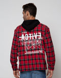 Nevada Jacket Woven Check With Hoodie