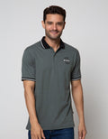Nevada Short Sleeve Polo Shirt Basic With Print Logo Brand