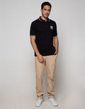 Nevada Short Sleeve Polo Shirt Basic With Print