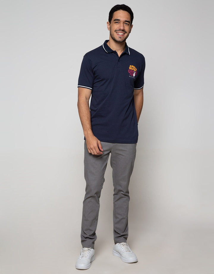 Nevada Short Sleeve Polo Shirt Stay Groove